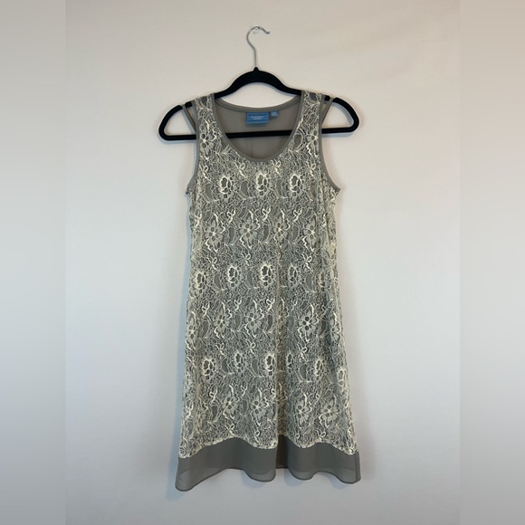Simply Vera Wang Lace Overlay Dress - Picture 1 of 8